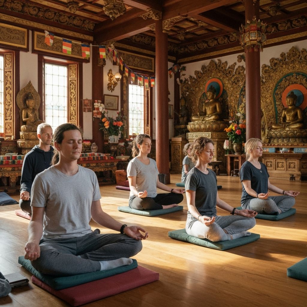 Buddhist Meditation Program Gains Global Attention
